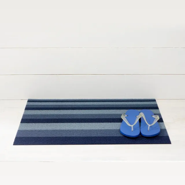 CHILEWICH Deurmat 46x71cm Bounce Stripe Storm