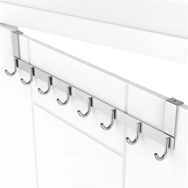 DailySupplies® Deurkapstok - Deurhaak - Wandkapstok Zilver
