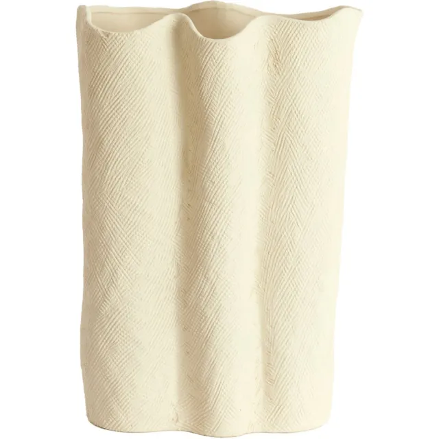 Light & Living Vaas FLOVILLA - 26x14x40 cm - Wit