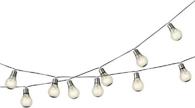 Lumineo 2x stuks solar lichtbolletjes tuinverlichting/feestverlichting met knipperend effect 4.5m - Partyverlichting Lichtsnoeren