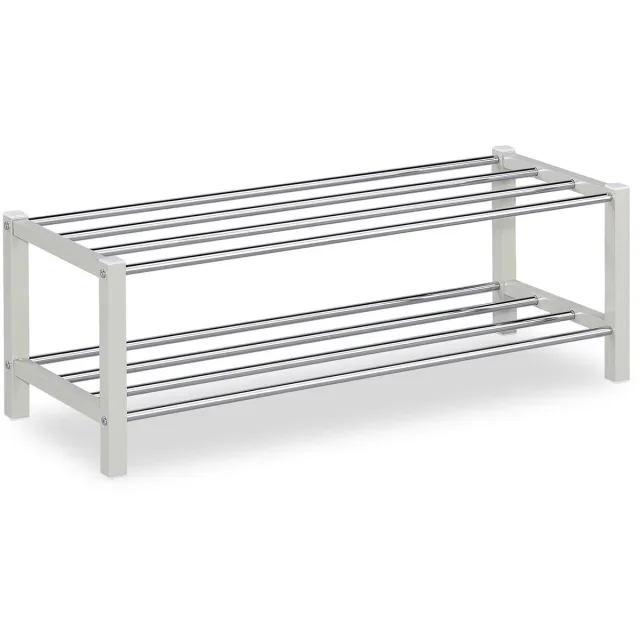 IDIMEX Schoenenrek DUBLIN met 2 planken – beige