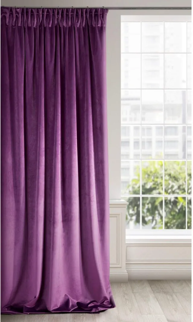 Famanu Satijnen gordijn met gordijnband voor woon- en slaapkamers, extra lang 140x270 cm, dik, elegant, ondoorzichtig Zwart