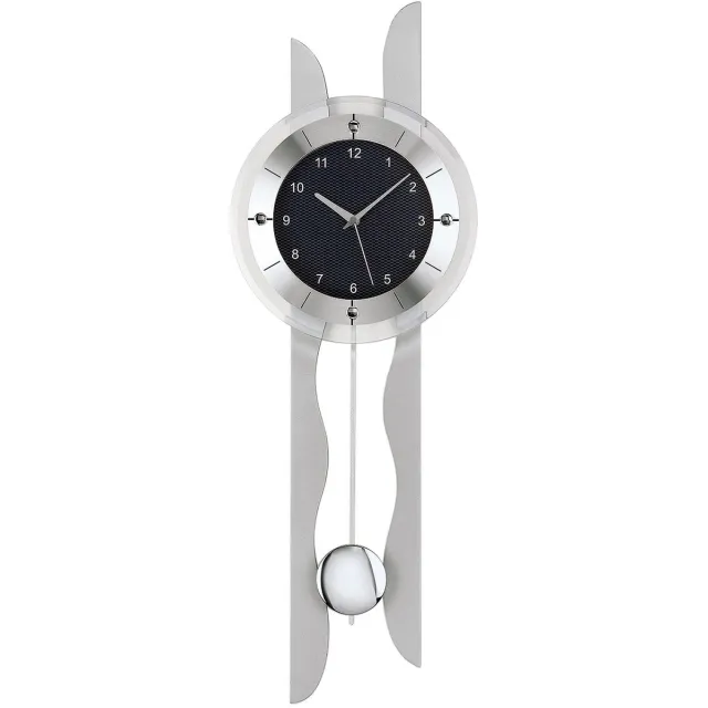 AMS 5243 RC - Klok - Glas - 24x70 cm - Grijs