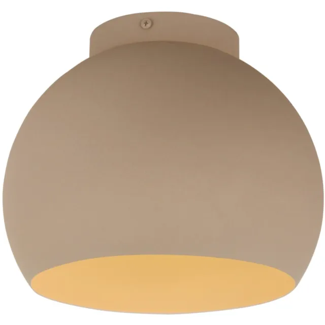 Various Leuchten Chericoni Occhio Plafondlamp - Ø25 cm - Zand - Met creme binnenzijde