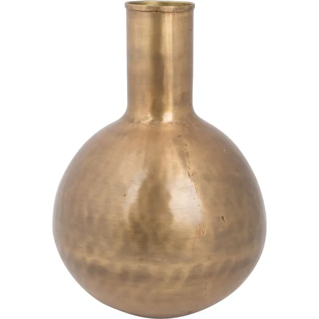 Dutchbone Hari Vaas Breed - Goud