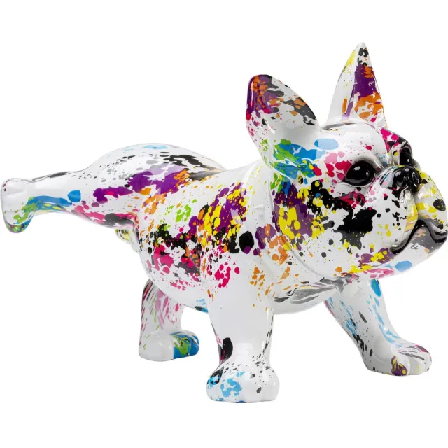 Kare Decofiguur Splash Bulldog 32cm Veelkleurig