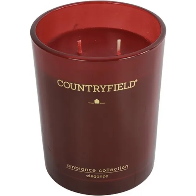 Countryfield Geurkaars Countryfield Elegance rood
