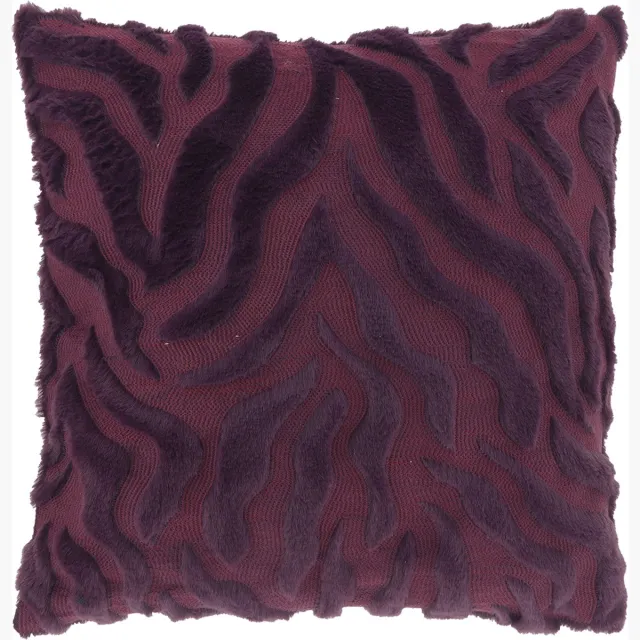 Unique Living Sierkussen Fenna 45x45cm - Dark Purple Paars