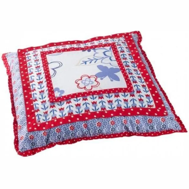 Cozz Pitta - Sierkussen - Blauw - 50x50 cm