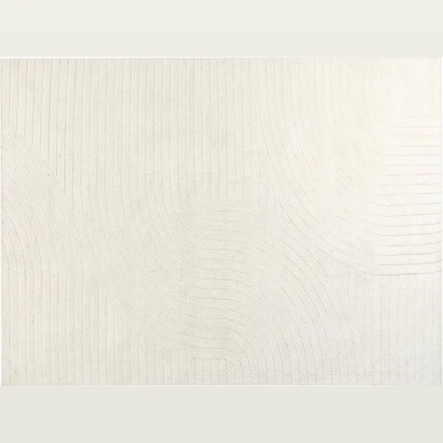 Beliani DAGARI - Vloerkleed - Beige - 300 x 400 cm - Wol