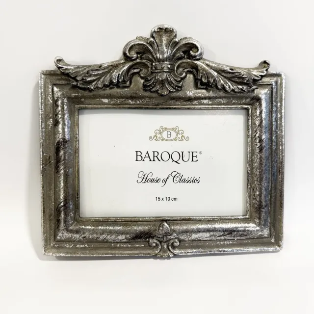 Baroque House of Classics Baroque Fotolijst 10x15 - House of Classics - Baroque - ITEM 7551305 - fotolijstje - fotolijst 10x15 Zilver