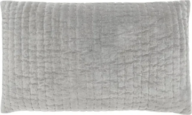 Nordal Kussen Castor Grijs Velvet 38 x 63, inclusief vulling