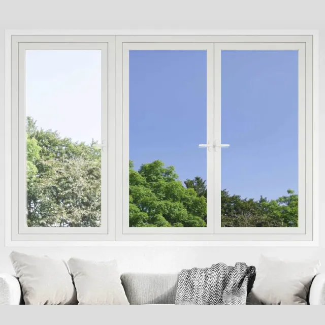 vidaXL Statisch Reflecterend Zonnevensterfolie zilver 45 x 2000 cm PVC