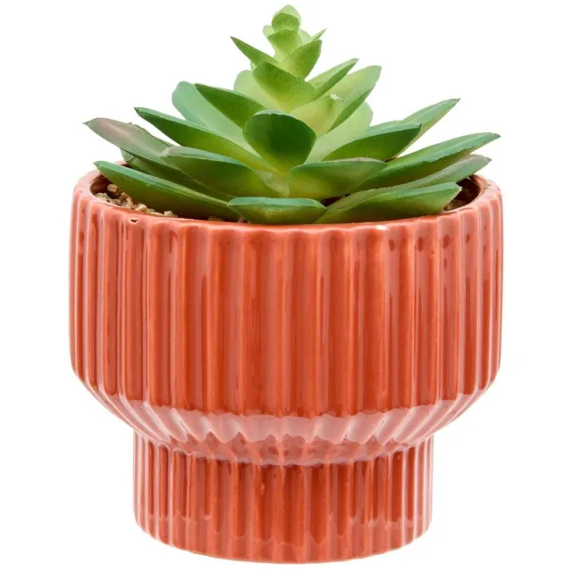 Atmosphera Créateur d'intérieur® Kunstplant van Nippo met keramische pot Rouge