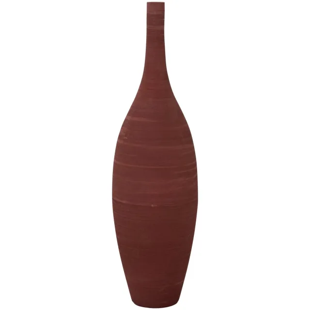 J-Line Vloervaas Keramiek Marsala Small Rood