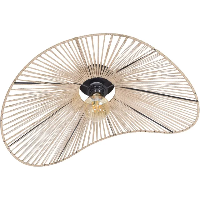 Urban Interiors Plafondlamp Floris - Jute Bruin
