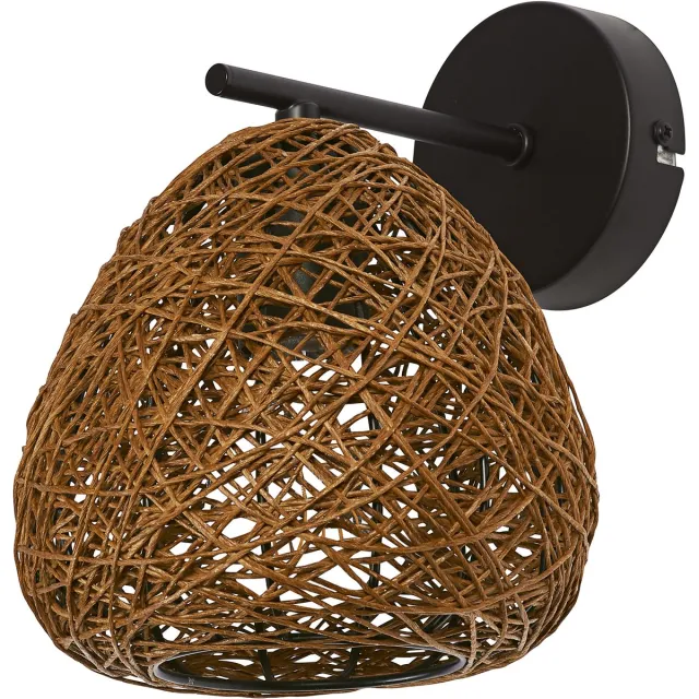 Osram Decor Paper Drop wandlamp, 1xE27, niet dimbaar, IP20, papier/metaal, beige