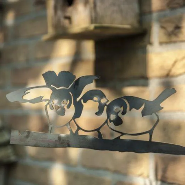 Birdwise Huismus trio #4 Metaal