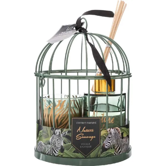 Atmosphera Créateur d'intérieur® Atmosphera Créateur d'intérieur - Aromadiffuser - Geurkaars - Vanille Zwart