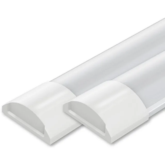 LEDVION 2x LED Armatuur - 120 cm - 30W - 6500K - 3600 lumen - IP20 - Koppelbaar Wit