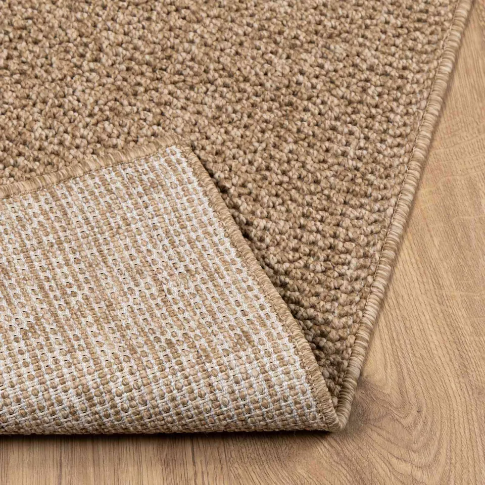 vidaXL Binnen- en buitentapijt AGIRA Naturel 170 x 120 cm Polyester, foto 4