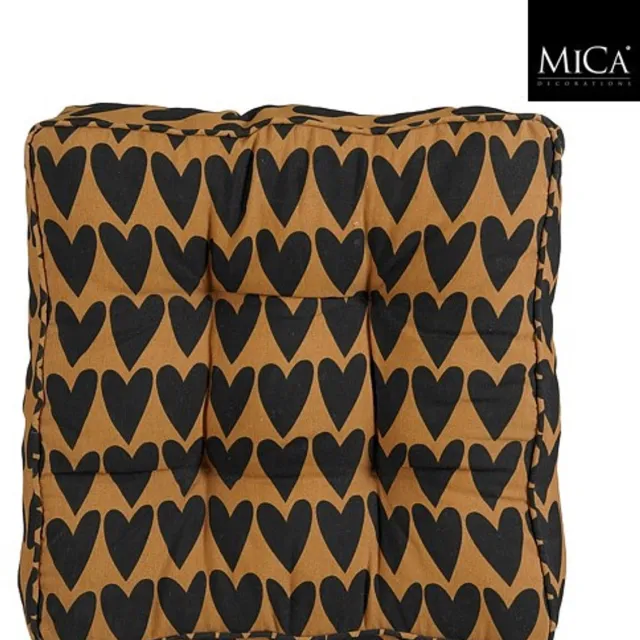 Mica Decorations Katja Matras Kussen - 47 x 47 x 10cm - Bruin