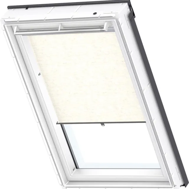 VELUX Lichtdoorlatend rolgordijn - Donkerblauw - Handbediend met haakjes - Type: RHL UK00 9050