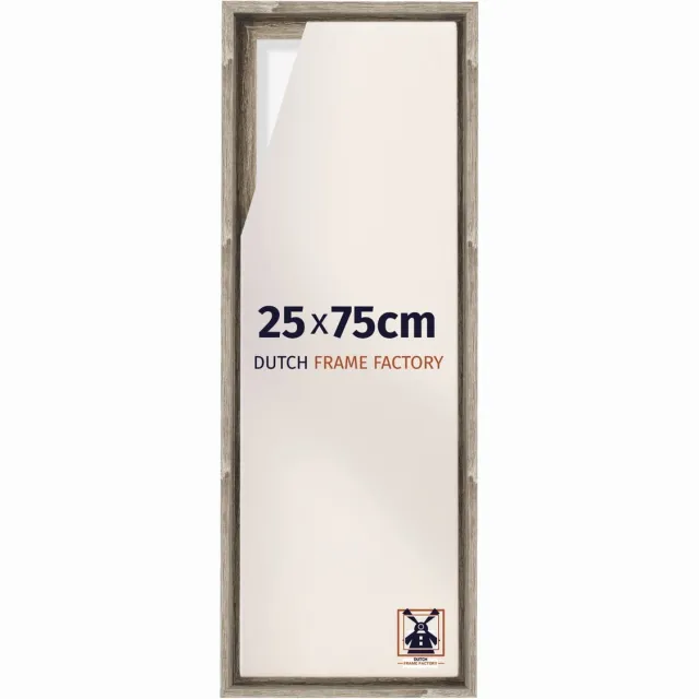 Dutch Frame Factory Baklijst 25x75 cm - Sonoma Eiken - Geschikt voor Canvasdoek - MDF Baklijst Lausanne