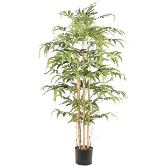 NeverLeafs Bamboe Japanse kunstplant - 160 cm gebloemd