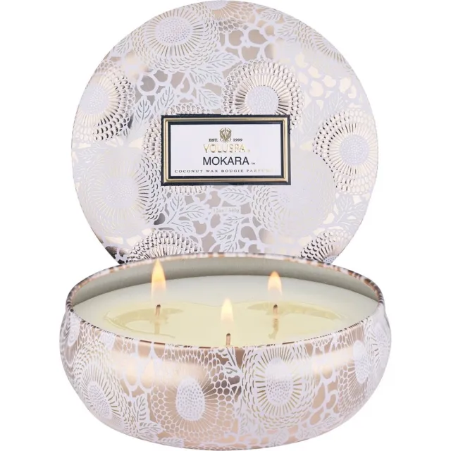 Voluspa 3 Wick - Geurkaars - 340gr - Mokara Multi