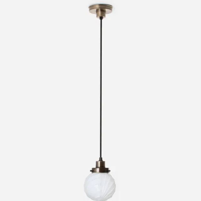 Coloured by Art Hanglamp aan snoer Swingbulb 20's Brons - Art Deco Trade