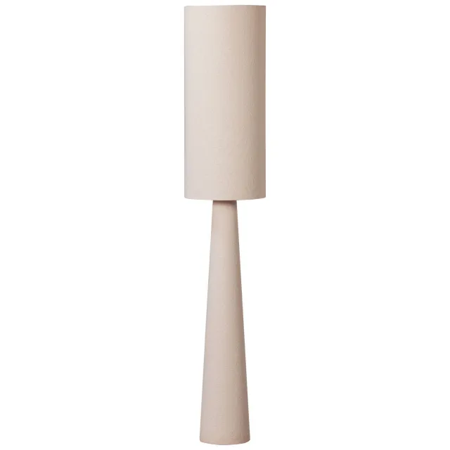 WOOOD Loft Vloerlamp - Metaal/Bouclé - Naturel - 187xØ35 cm natural
