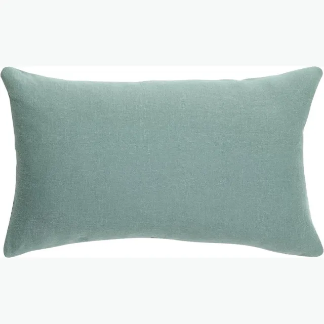Vivaraise Effen kussen Zeff Verdigris 40 x 65 Grijs