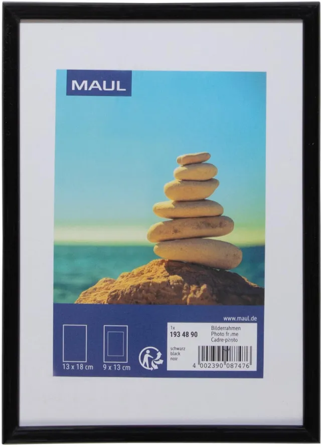 Maul MAULart fotolijst, kunststof frame, ft 13 x 18 cm, zwart