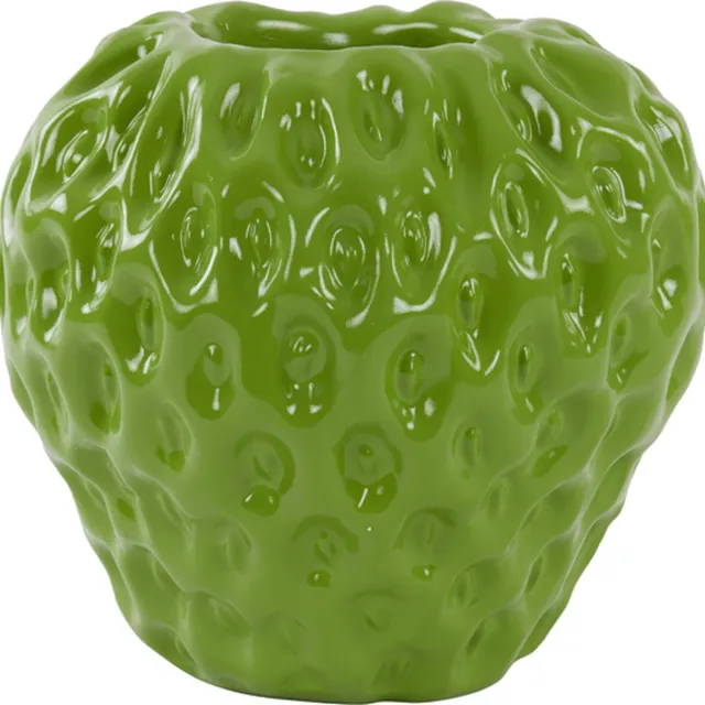 Light & Living D - Light & Living - Vaas STRAWBERRY - 35x34x33cm - Groen