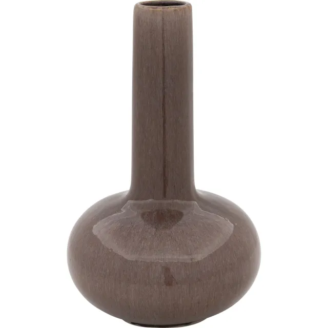 Goossens Vaas Milly - bruin - keramiek - 31 x 51 x 31 keramiek bruin