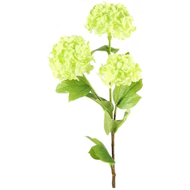 Kunstbloem Viburnum groen