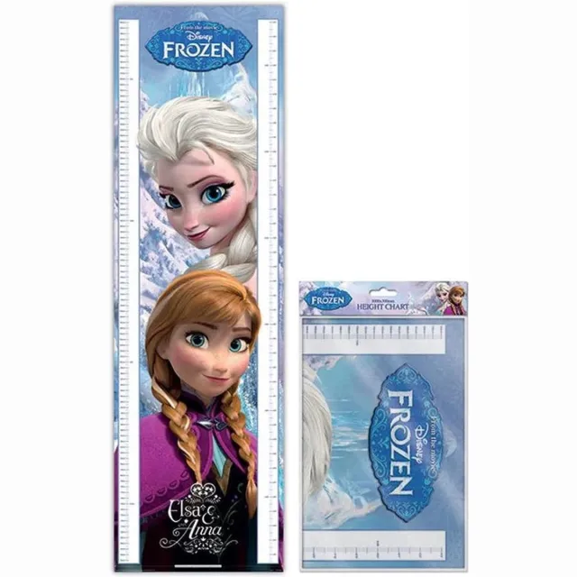 MeaShop Poster - Groeimeter- Frozen - 100 X 30 Cm - Multicolor
