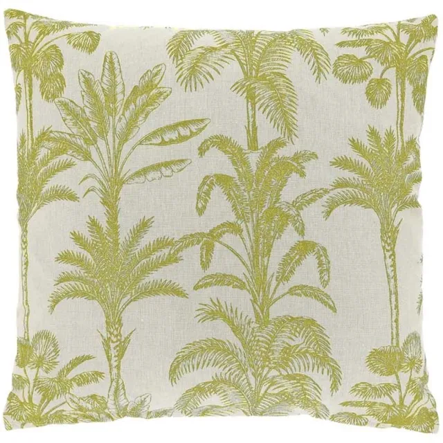 Unique Living Sierkussen Tilly Moss Green -45x45cm Groen