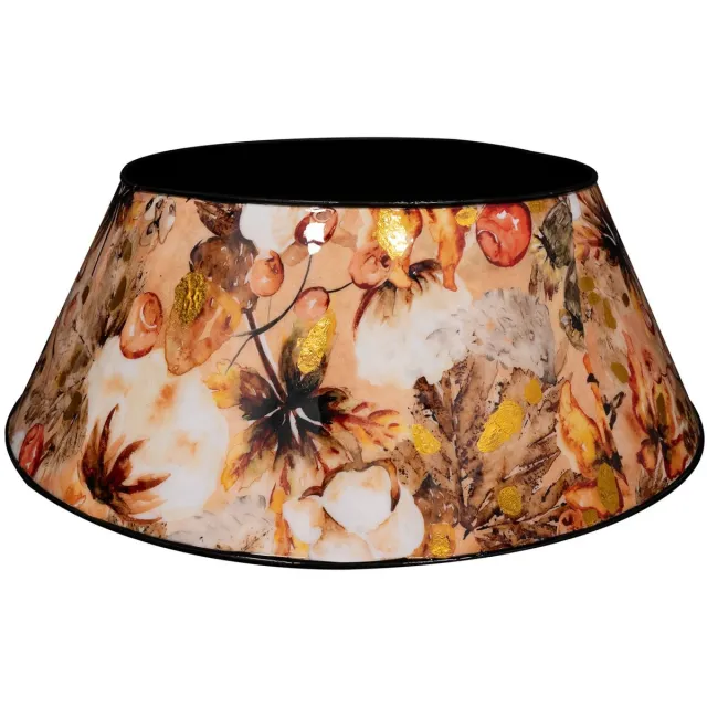 TS Collection Kerstboomring Designed by Lammie - Cotton cream - 67x26 - Metaal & Epoxy - Exclusieve woonitems voor binnen - Handgemaakt - Unieke print - Designed by Lammie