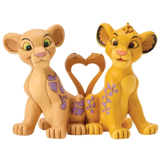 Disney De Leeuwenkoning Simba & Nala The Circle of Love 8 cm multi
