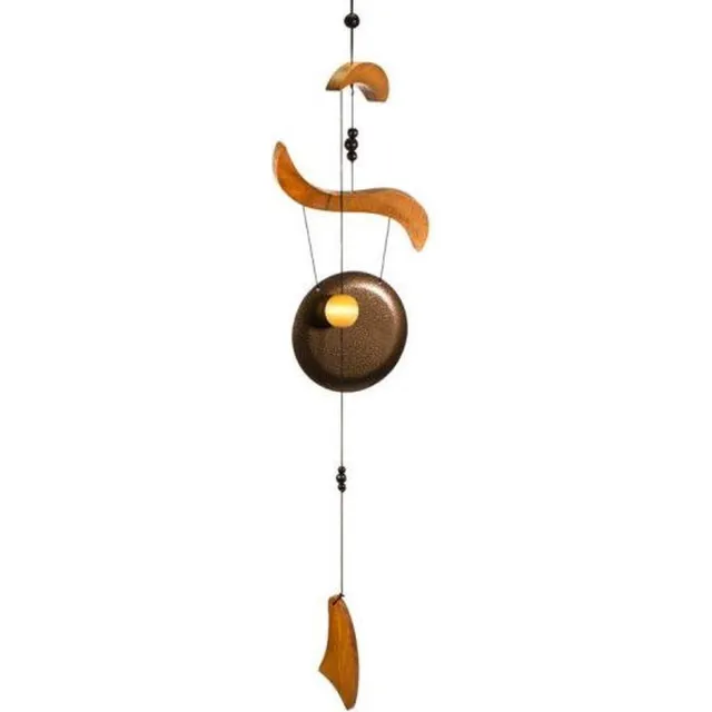 Phoenix Import Mani Bhadra Windgong - Feng Shui - 70cm Meerkleurig