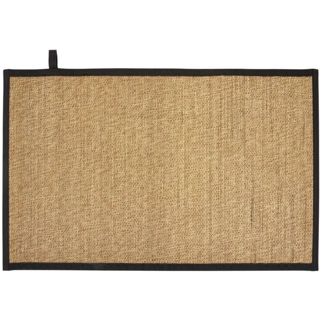 5 Five Simply Smart Stemy badmat met structuur, 50 x 80 cm, zwart