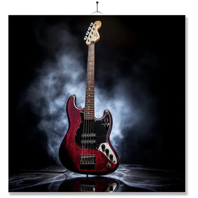 MC Living Tegel Met Opdruk | Gitaar | Cadeau | Inclusief Geschenkdoos | Standaard | Ophangsysteem Ontwerp 3