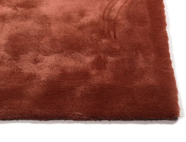 DÉJA Living Vloerkleed 240x330cm - Laagpolig Framboos Stof - Civar Rood