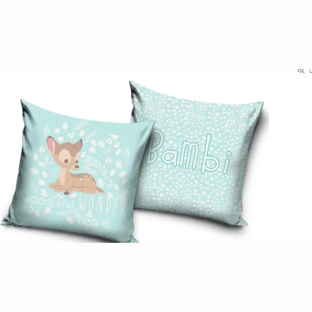 Disney Bambi kussenhoes 40x40 cm Velvet Blauw