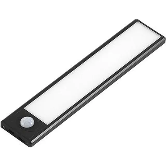 ABC-Led LED onderkast verlichting - Neutraal wit - USB oplaadbaar - 20cm - Zwart