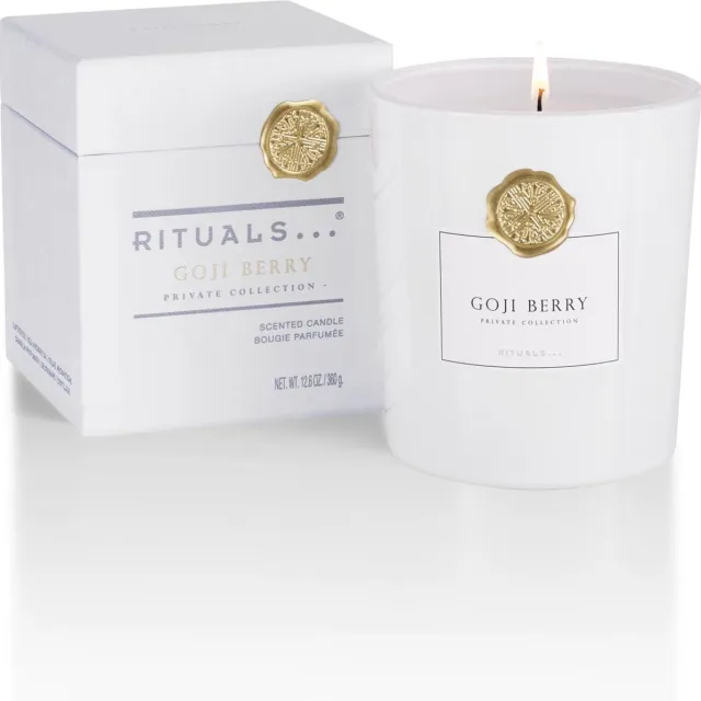 Rituals Goji Berry - 360g - luxury scented candle Wit
