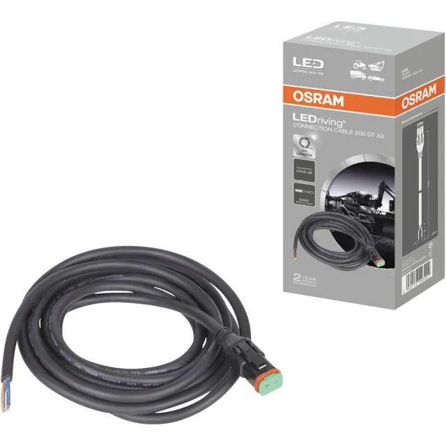 Osram Kabel LEDriving® Connection Cable 300 DT AX LEDPWL ACC 103 (b x h x d) 30 x 0.5 x 3000 mm Kleurloos