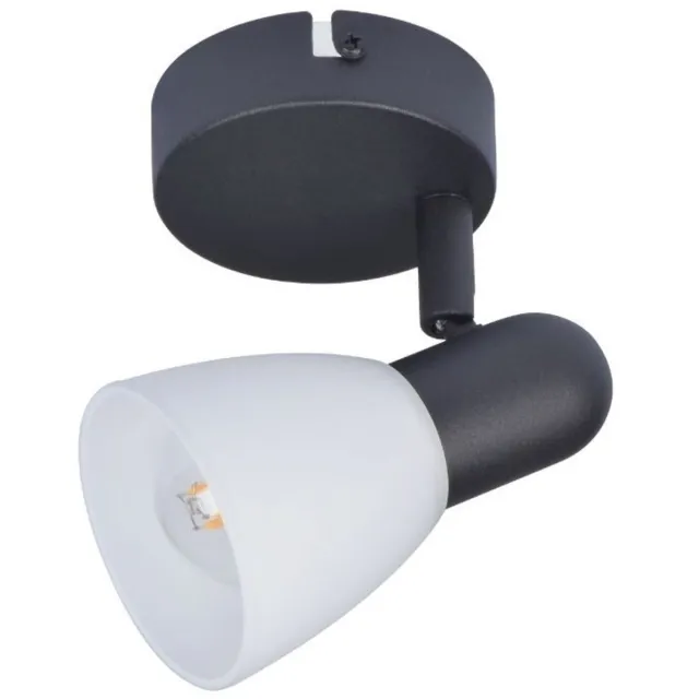 Rabalux Plafondlamp - Spot E14 fitting - IP20 - Zwart - Soma